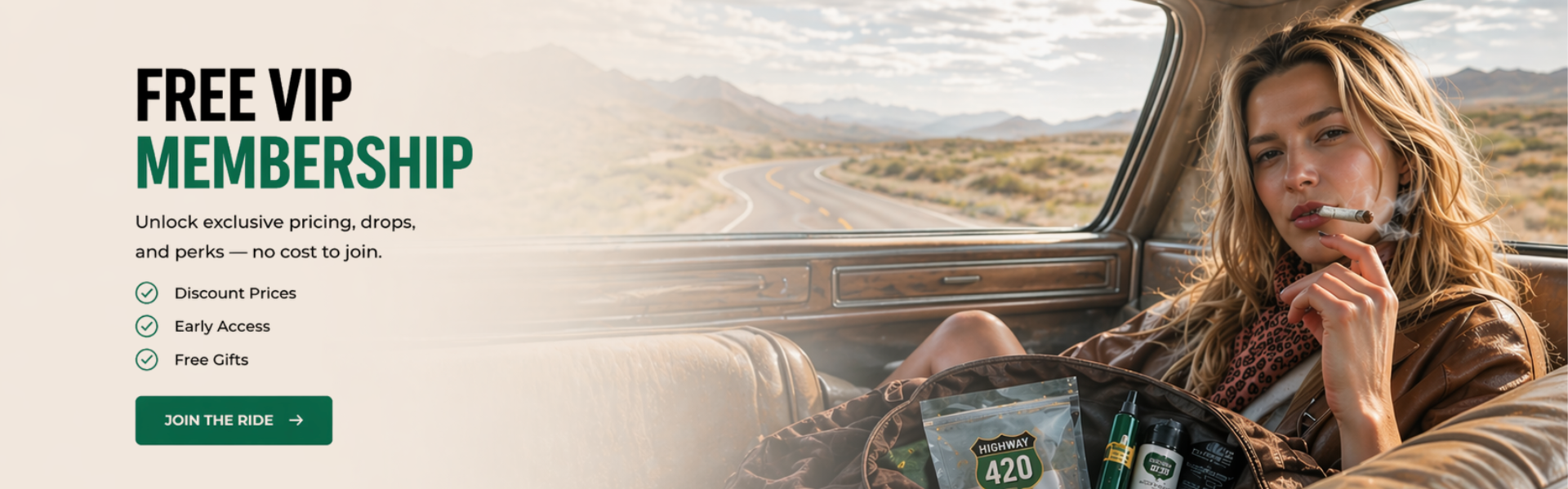 Highway 420 — VIP Membership